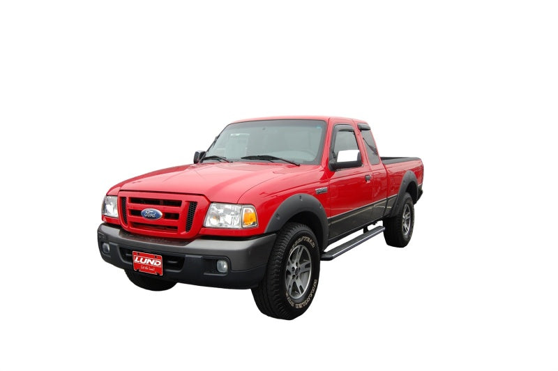 Load image into Gallery viewer, AVS 99-11 Ford Ranger (Fixed Window) Ventvisor Outside Mount Window Deflectors 4pc - Smoke
