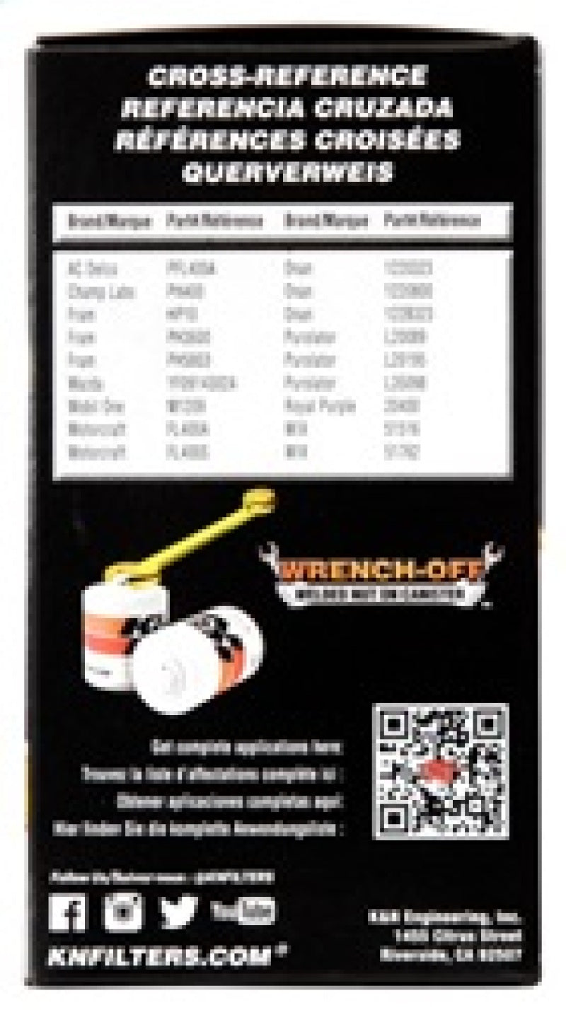 Load image into Gallery viewer, K&amp;N 03-05 Neon SRT-4 / Lotus Elise Performance Gold Oil Filter
