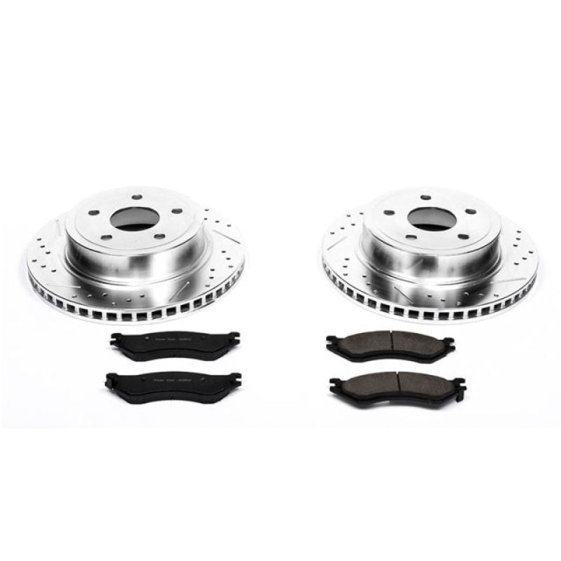 Load image into Gallery viewer, Power Stop 04-06 Dodge Ram 1500 Rear Z23 Evolution Sport Brake Kit
