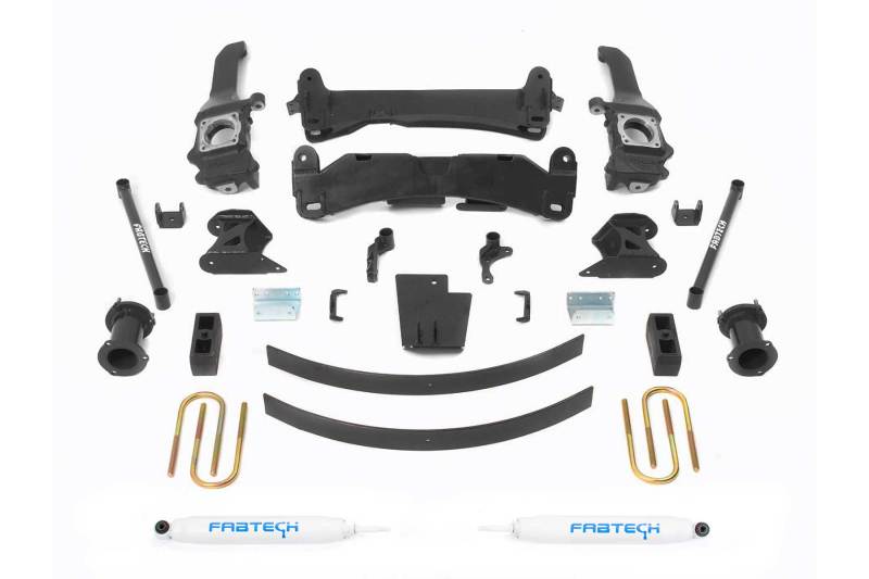 Load image into Gallery viewer, Fabtech 05-14 Toyota Tacoma 4WD/ 2WD 6 Lug Models Only 6in Basic Sys w/Perf Shks
