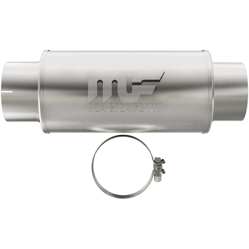 Load image into Gallery viewer, MagnaFlow Muffler Mag DSL SS 7x7x14 5in Inlet 5in Outlet
