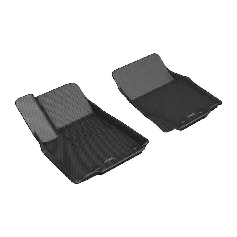 Load image into Gallery viewer, 3D MAXpider 22-23 Jeep Grand Cherokee Kagu Floor Mat- Black R1
