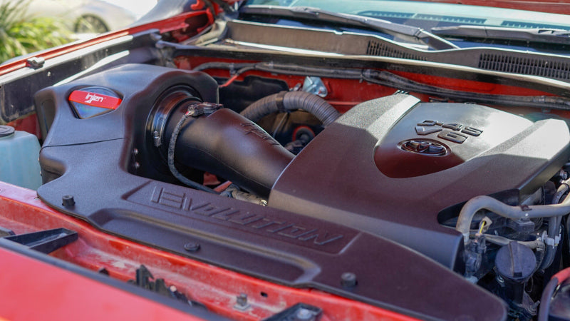 Load image into Gallery viewer, Injen 16-20 Toyota Tacoma V6-3.5L Evolution Cold Air Intake System 8 Layer Cotton Gauze Air Filter
