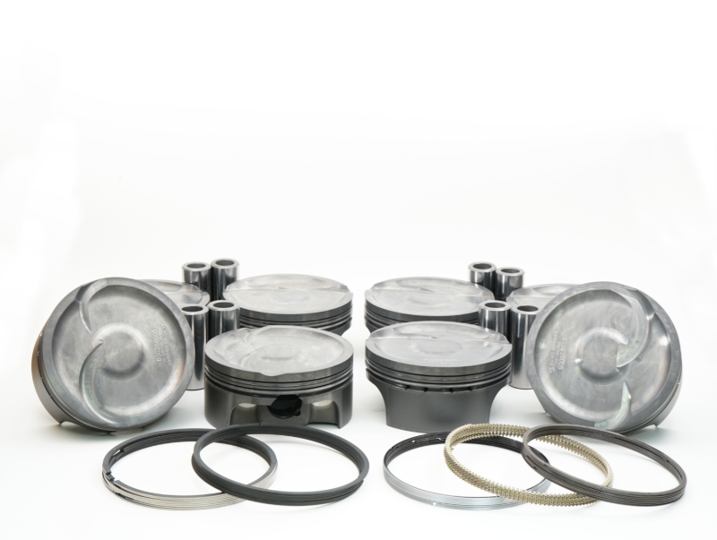 Load image into Gallery viewer, Mahle MS Pistons LSX 421cid 4.030in Bore 4.125in Stk 6.125in Rod .927 Pin -20cc Dish 9.8CR Set of 8
