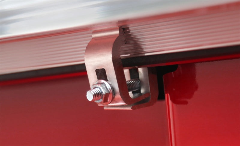 Load image into Gallery viewer, Access Tonnosport 17-19 Titan XD 8ft Bed (Clamps On w/ or w/o Utili-Track) Roll-Up Cover
