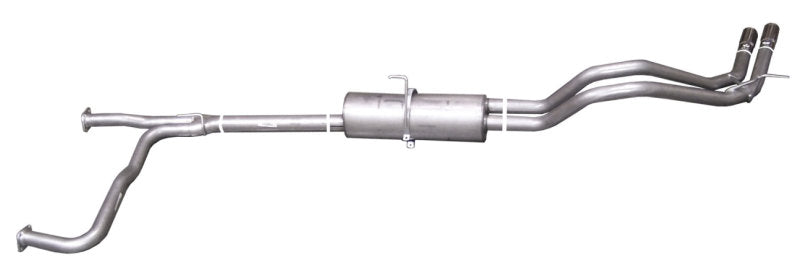 Load image into Gallery viewer, Gibson 04-09 Nissan Titan LE 5.6L 2.5in Cat-Back Dual Sport Exhaust - Stainless
