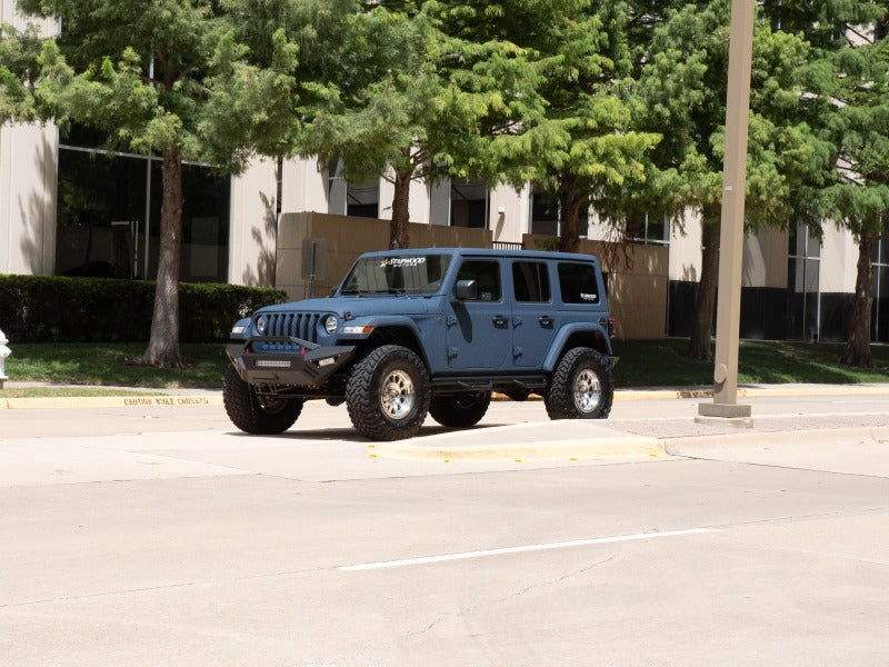 Load image into Gallery viewer, Road Armor 18-20 Jeep Wrangler JL SPARTAN Front Bumper - Tex Blk
