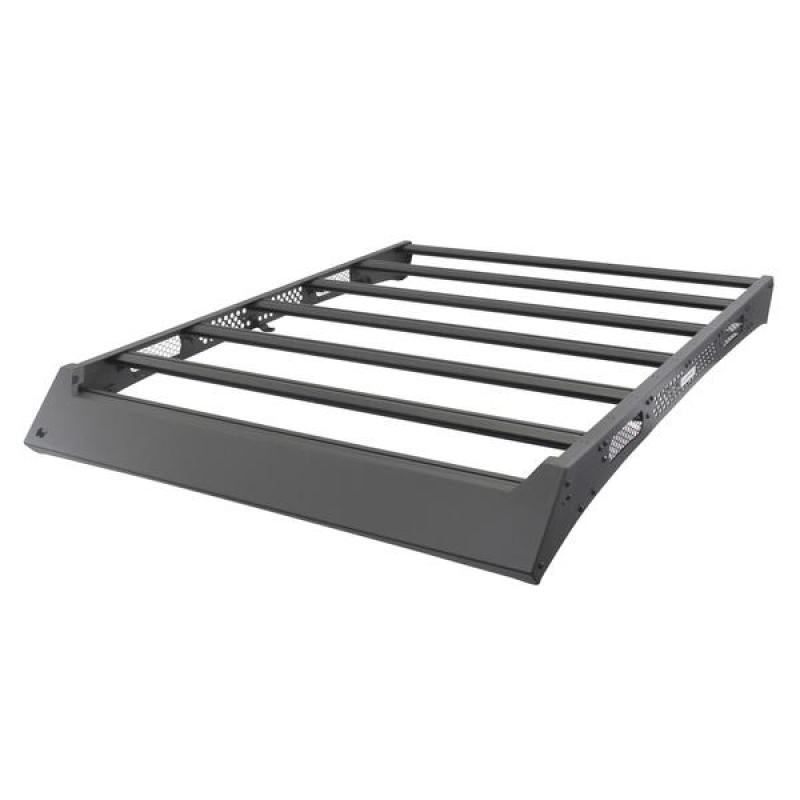 Load image into Gallery viewer, Go Rhino 16-23 Toyota Tacoma DC Ceros Low Profile Roof Rack - Tex. Blk
