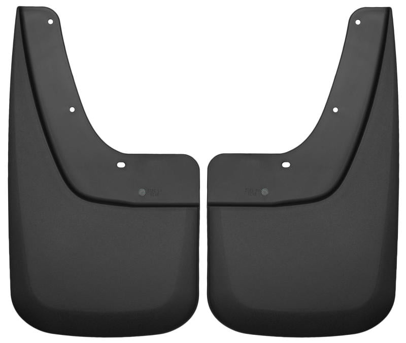 Load image into Gallery viewer, Husky Liners 14 GMC Sierra 1500 Custom Rear Black Mud Guards
