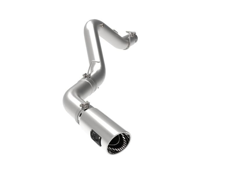 Load image into Gallery viewer, aFe Large Bore-HD 5 IN 409 SS DPF-Back Exhaust System w/Polished Tip 20-23 GM Truck V8-6.6L
