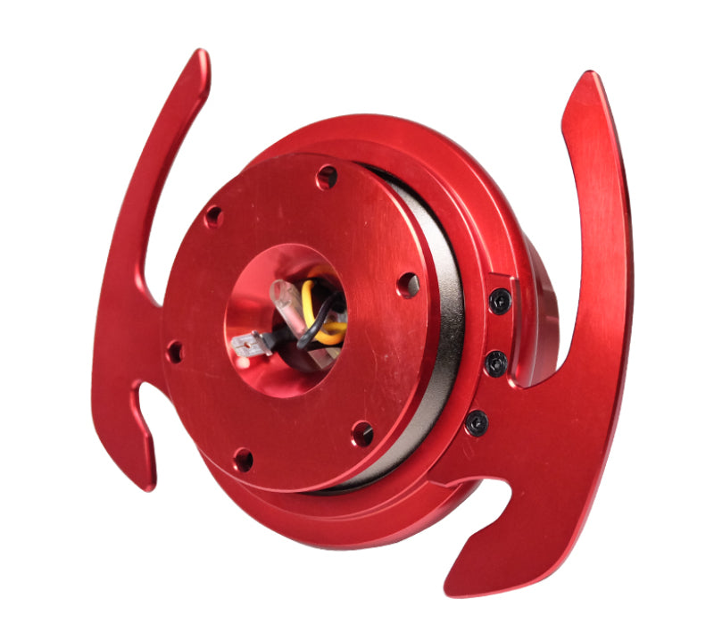 Load image into Gallery viewer, NRG Quick Release Kit Gen 4.0 - Red Body / Red Ring w/ Handles
