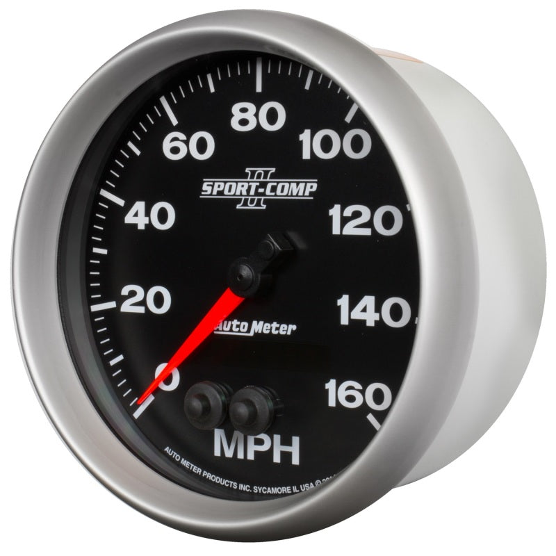 Load image into Gallery viewer, Autometer Sport-Comp II 5in 0-140MPH In-Dash Electronic GPS Programmable Speedometer
