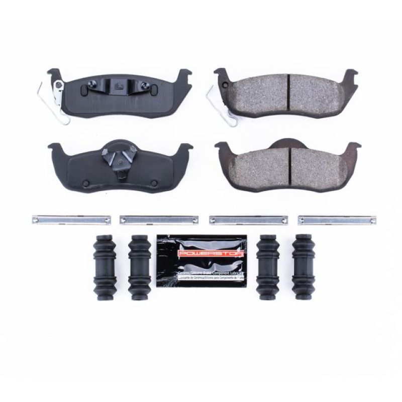 Load image into Gallery viewer, Power Stop 06-10 Jeep Commander Rear Z23 Evolution Sport Brake Pads w/Hardware
