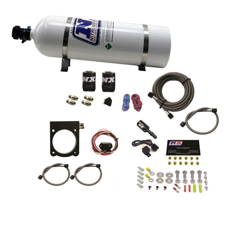 Load image into Gallery viewer, Nitrous Express Dodge 3.6L V6 Nitrous Plate Kit (50-200HP) w/15lb Bottle
