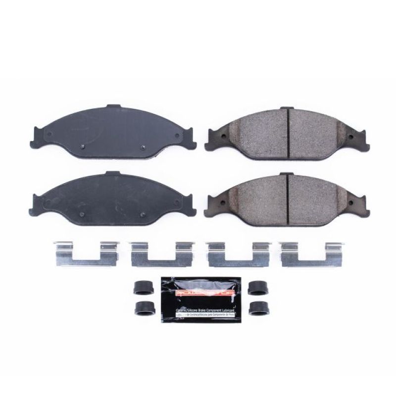 Load image into Gallery viewer, Power Stop 99-04 Ford Mustang Front Z23 Evolution Sport Brake Pads w/Hardware
