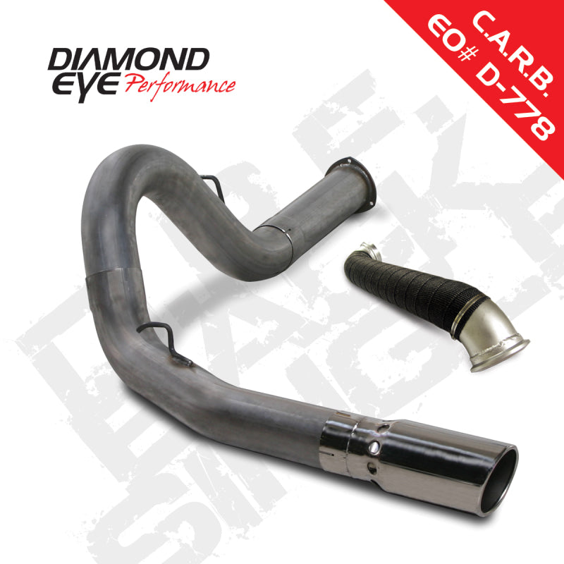 Load image into Gallery viewer, Diamond Eye KIT 5in DPF-BACK Single w/ TDP SS 07.5-10 Chevy/GMC 6.6L Duramax 2500/3500

