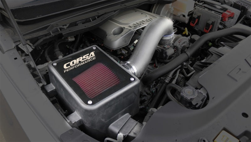 Load image into Gallery viewer, Corsa 2019-2024 Dodge Ram 1500 5.7L V8 Cold Air Intake with DryTech air filter
