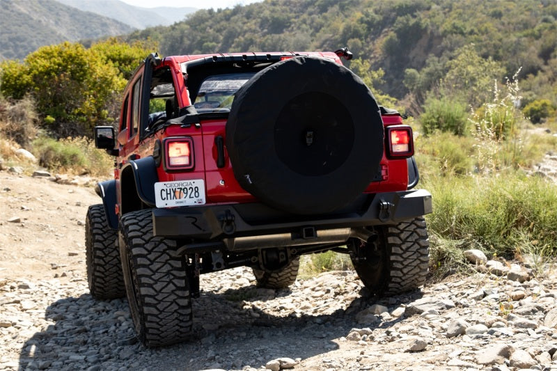 Load image into Gallery viewer, Rampage 2018-2019 Jeep Wrangler(JL) Sport 2-Door Tire Cover w/Camera Slot 37in - Black
