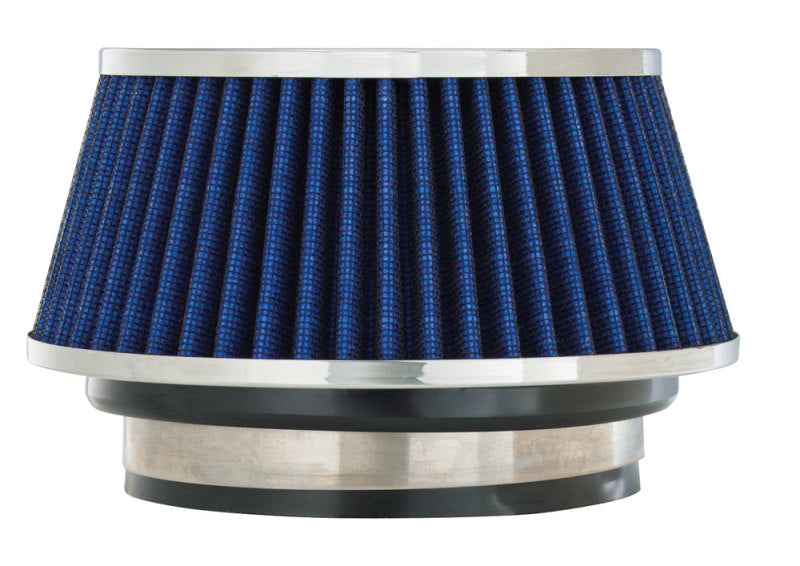 Load image into Gallery viewer, Spectre Adjustable Conical Air Filter 2-1/2in. Tall (Fits 3in. / 3-1/2in. / 4in. Tubes) - Blue
