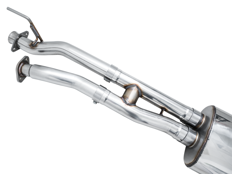 Load image into Gallery viewer, AWE 16-22 Toyota Tacoma 0FG Catback Exhaust w/ BashGuard - Dual Diamond Black Tips
