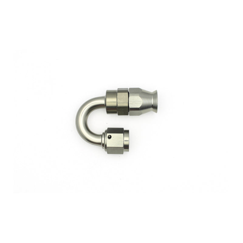 Load image into Gallery viewer, DeatschWerks 6AN Female Swivel 180-Degree Hose End PTFE (Incl. 1 Olive Insert)
