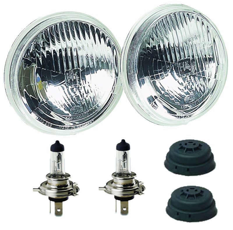 Load image into Gallery viewer, Hella Vision Plus 5.75 inch Round High/Low Beam Conversion Headlamp Kit
