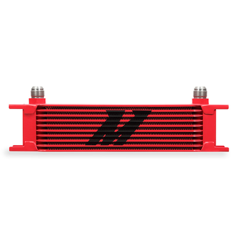 Load image into Gallery viewer, Mishimoto Universal 10 Row Oil Cooler - Red
