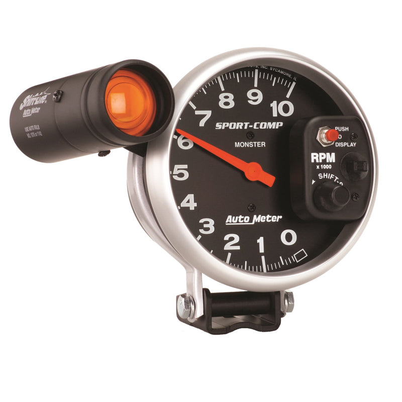 Load image into Gallery viewer, Autometer Sport-Comp 5 inch 10K RPM Shift Light Tach
