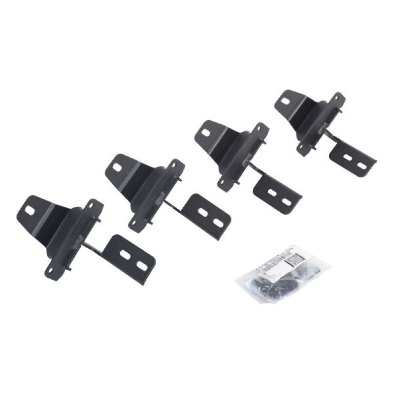 Load image into Gallery viewer, Go Rhino 18-22 Jeep Wrangler JL 2DR Mounting Brackets (V-Series V3/RB10 Slim/RB20 Slim) - Tex. Blk
