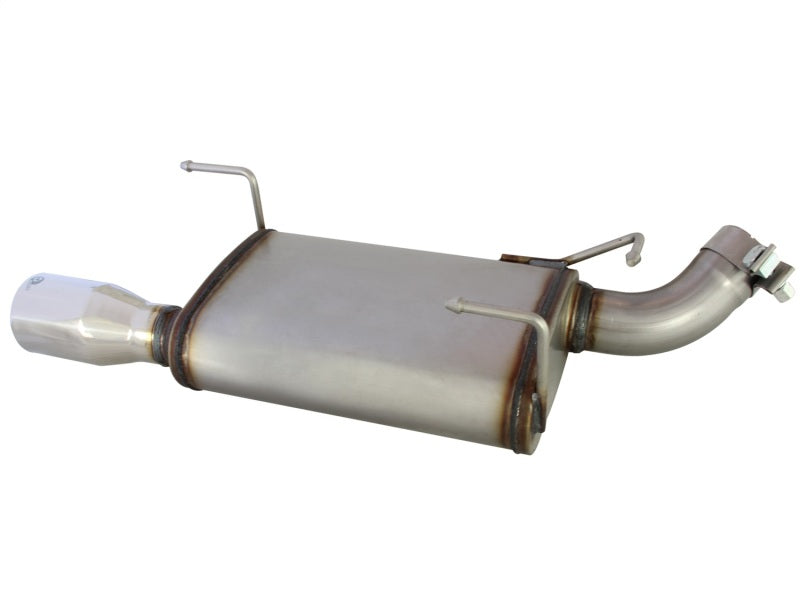 Load image into Gallery viewer, aFe Axle-Back Exhaust 2.5in 409SS w/Polished Tip 05-09 Ford Mustang V6 4.0L
