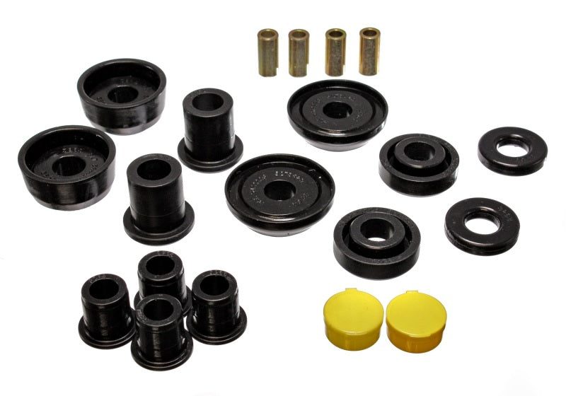 Load image into Gallery viewer, Energy Suspension 93-02 Camaro/Firebird/Trans Am Black Front End Control End Bushing Set

