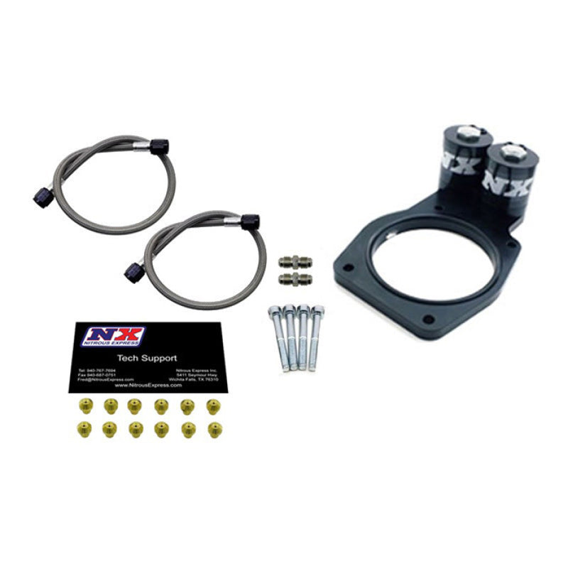 Load image into Gallery viewer, Nitrous Express 10-15 Chevrolet Camaro (5th Gen) EFI Nitrous Plate Conversion w/Attached Solenoids
