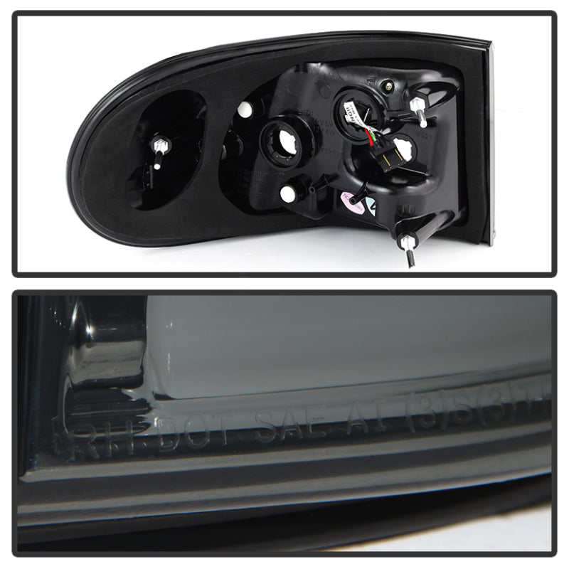 Load image into Gallery viewer, Spyder Toyota FJ Cruiser 07-13 Light Bar LED Tail Lights Smoke ALT-YD-TFJ07-LBLED-SM
