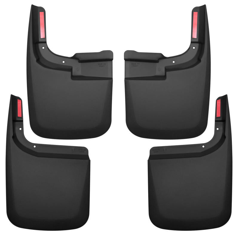 Load image into Gallery viewer, Husky Liners 2017 Ford F-250/F350 Custom-Molded Front and Rear Mud Guards
