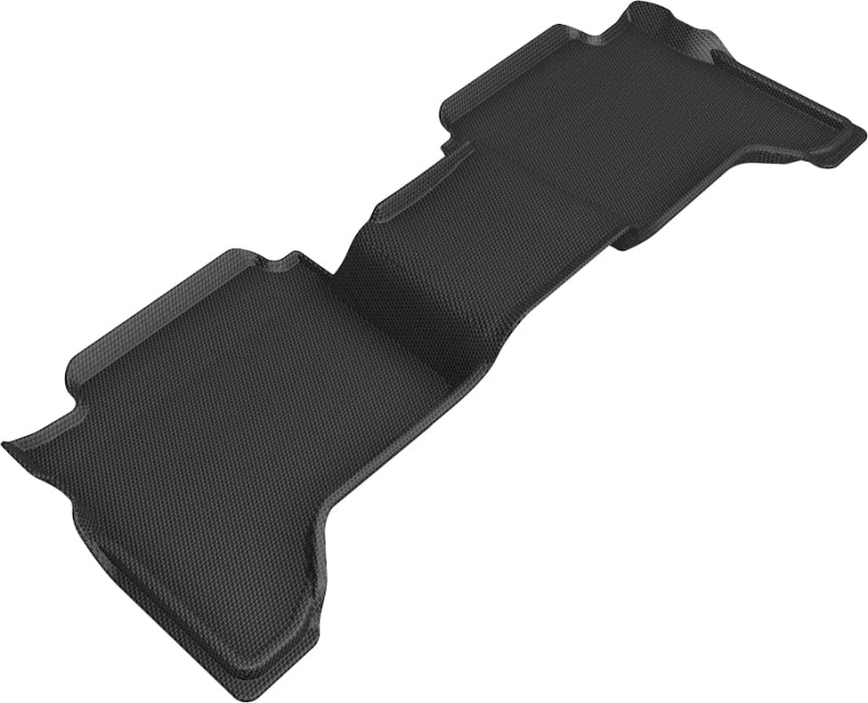 Load image into Gallery viewer, 3D MAXpider 2019-2020 Ford Ranger Supercrew Kagu 2nd Row Floormats - Black
