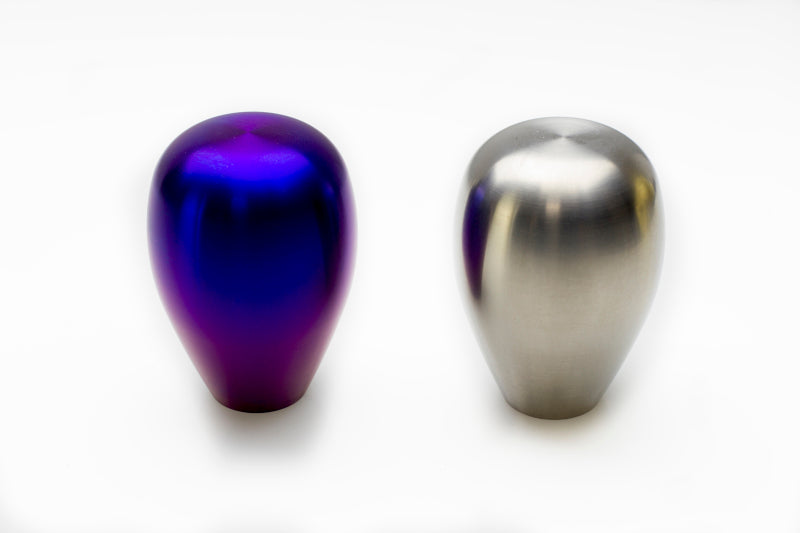 Load image into Gallery viewer, MXP Raw Titanium Tear Drop Shift Knob w/Insert
