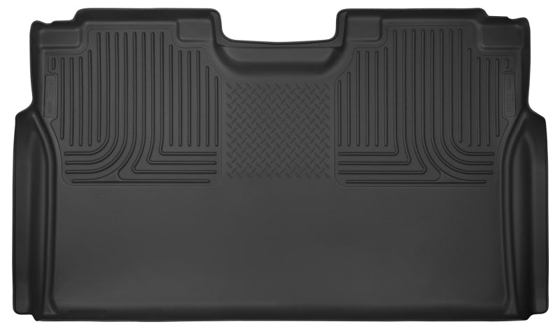 Load image into Gallery viewer, Husky Liners 15-17 Ford F-150 SuperCrew X-Act Contour Black 2nd Seat Floor Liners (Full Coverage)
