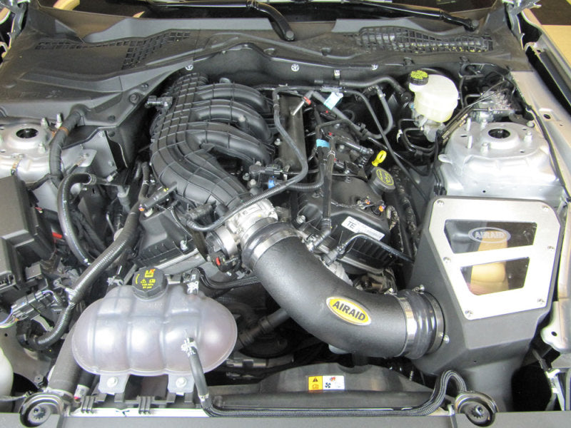 Load image into Gallery viewer, Airaid 2015 Ford Mustang 3.7L V6 Intake System (Oiled / Red Media)
