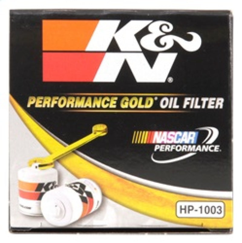 Load image into Gallery viewer, K&amp;N 03-09 Scion tC / 00-05 Celica GT/GT-S Performance Gold Oil Filter
