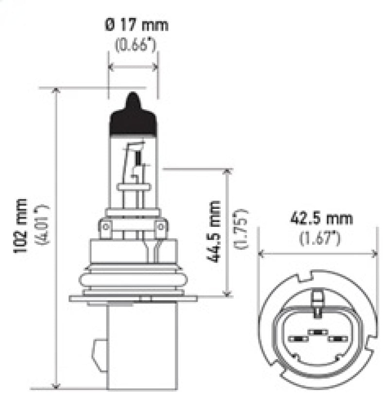 Load image into Gallery viewer, Hella Bulb 9007 12V 65/55W Px29T T4625 +50(2)
