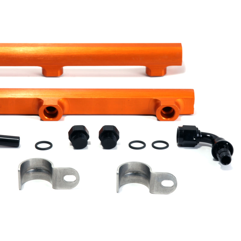Load image into Gallery viewer, BBK 05-14 Dodge Hemi 5.7/6.1 High Flow Billet Aluminum Fuel Rail Kit (Non Trucks)
