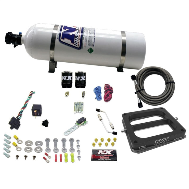 Load image into Gallery viewer, Nitrous Express Dom/Alcohol Nitrous Kit (100-500HP) w/15lb Bottle
