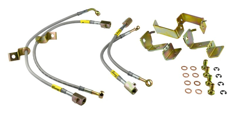 Load image into Gallery viewer, Goodridge 05-14 Ford Mustang (w/ABS) Stainless Steel Brake Line Kit

