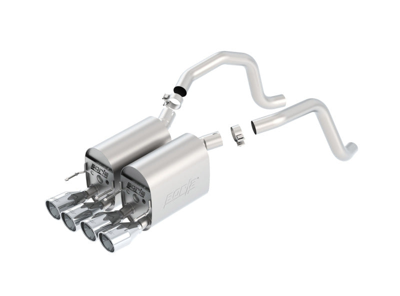 Load image into Gallery viewer, Borla 05-08 Corvette Coupe/Conv 6.0L/6.2L 8cyl 6spd RWD Touring SS Exhaust (rear section only)
