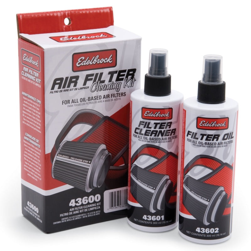Load image into Gallery viewer, Edelbrock Air Filter Cleaning Kit Clear Oil
