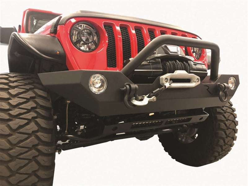 Load image into Gallery viewer, Rampage 07-22 Jeep Wrangler JL/JK &amp; 20-22 Gladiator JT Rock Rage Front Bumper - Black
