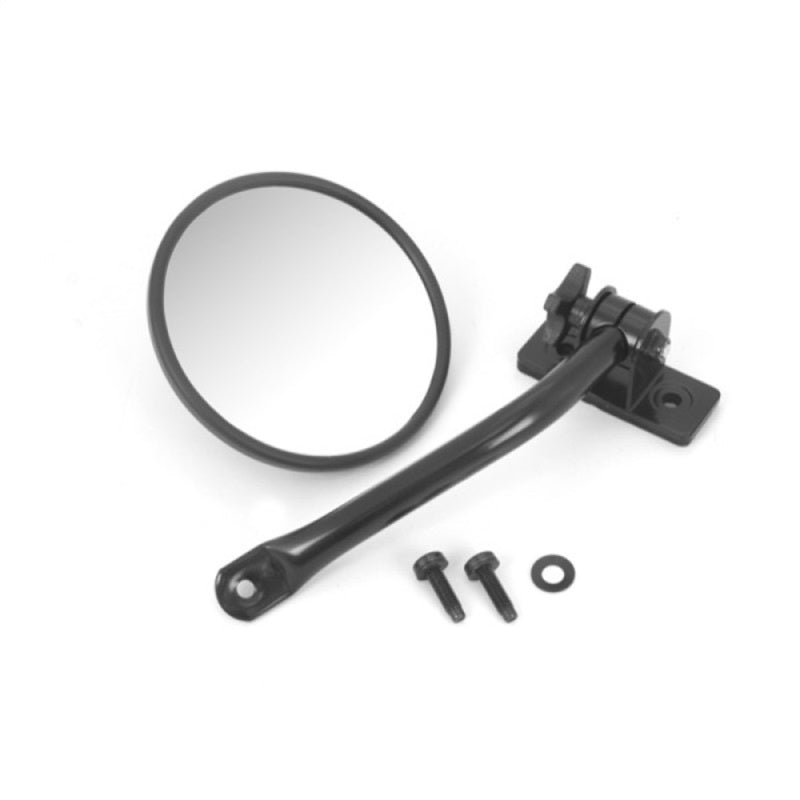 Load image into Gallery viewer, Rugged Ridge 97-18 Jeep Wrangler Black Round Quick Release Mirror

