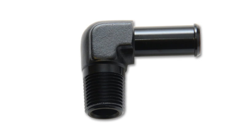 Load image into Gallery viewer, Vibrant Male NPT to Hose barb Adapter 90 Degree NPT 1/2in Hose 1/2in
