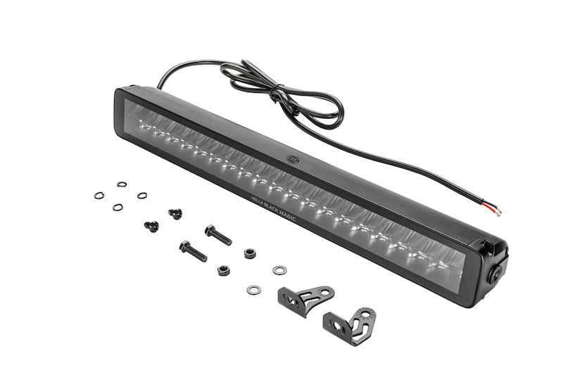 Load image into Gallery viewer, Hella Universal Black Magic 21in Double Light Bar - Driving Beam
