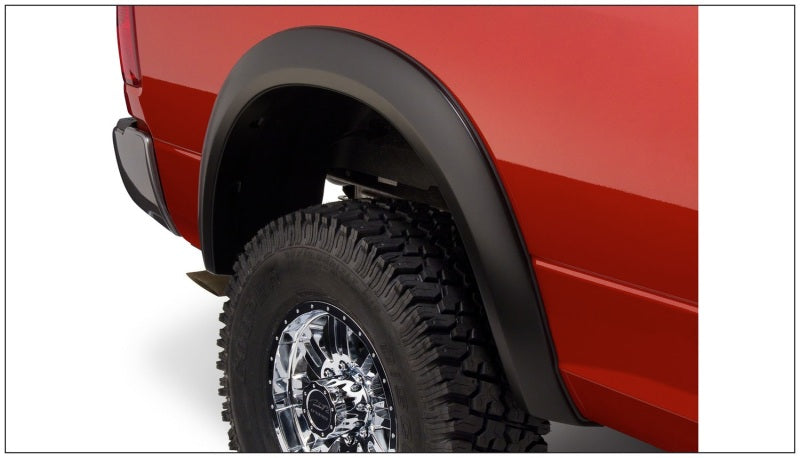 Load image into Gallery viewer, Bushwacker 10-18 Dodge Ram 2500 Fleetside Extend-A-Fender Style Flares 4pc 76.3/98.3in Bed - Black
